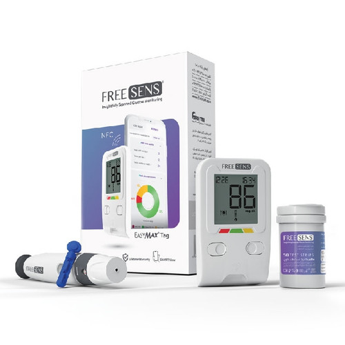 دستگاه تست قندخون فری سنس