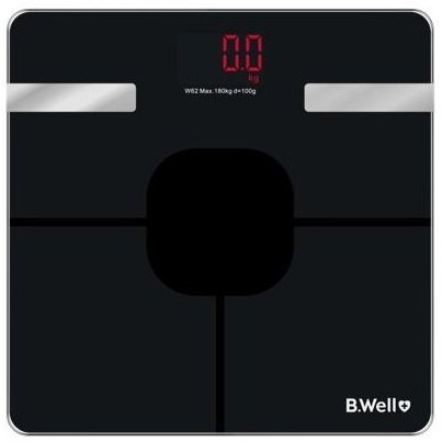 ترازوی دیجیتال تشخیصی بی ول مدل WK-168BT بلوتوث دار ظرفیت ۱۸۰ کیلوگرم