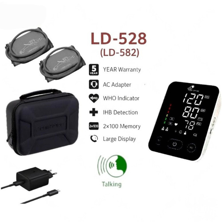 فشارسنج دیجیتال سخنگو زنیتمد مدل LD528